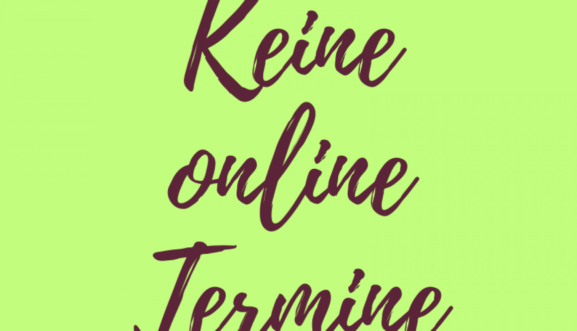 KeineOnlineTermine